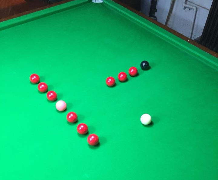 A snooker practice routine for beginners